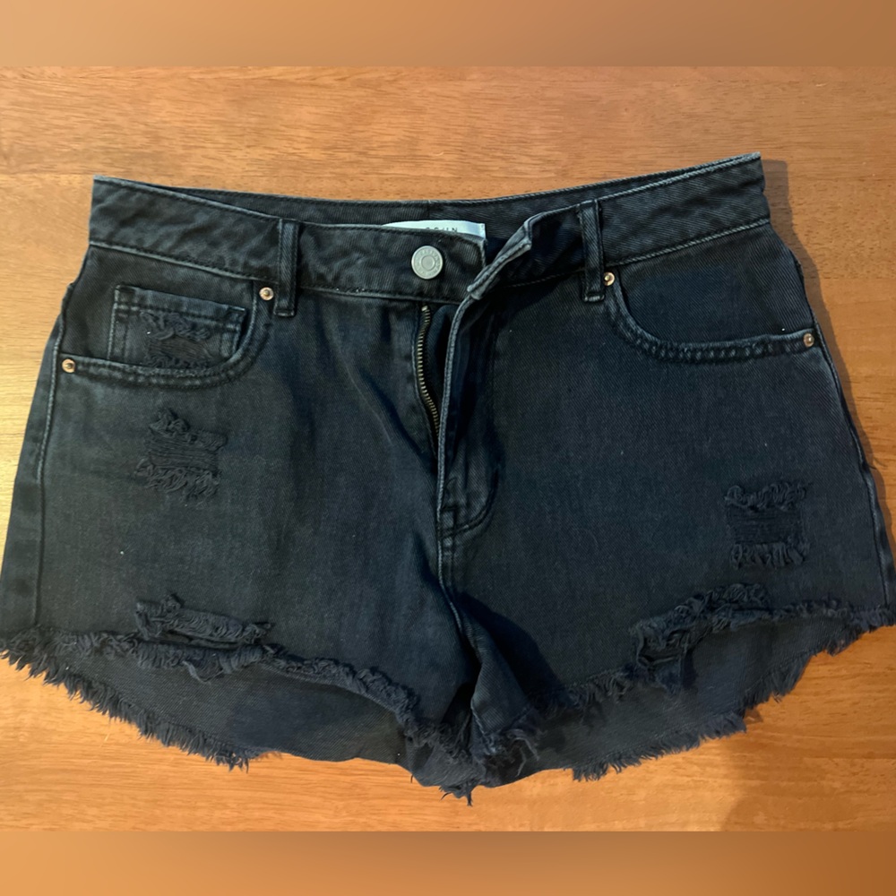 PacSun Black Wash Shorts